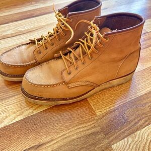 Red Wing Shoes Classic Moc Tan 9.5